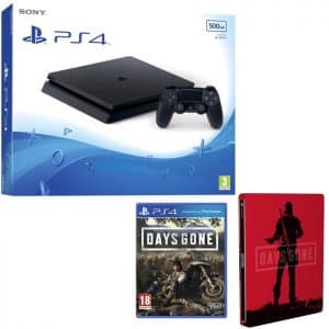 PS4 Slim 500 Go + Days Gone + Steelbook