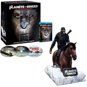 Trilogie La Planète des Singes édition collector limitée Blu-Ray + Figurine v1