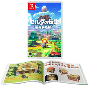 Zelda link's awakening sur Switch + Artbook (version JAP)
