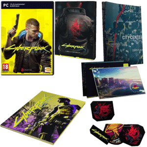 cyberpunk 2077 day one pc comic book micromania