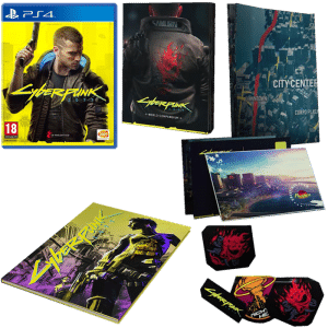 cyberpunk 2077 day one ps4 comic book micromania