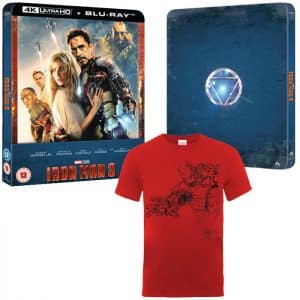 iron man 3 blu ray 4k t-shirt zavvi v2