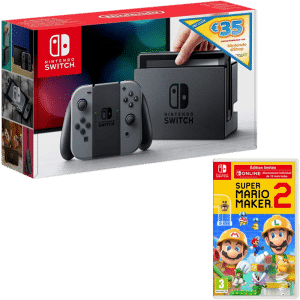 nintendo switch 35 euros eshop mario maker 2 edition limitee