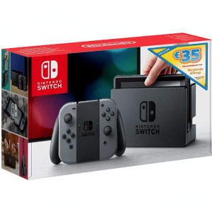 nintendo switch grise avec coupon 35 euros
