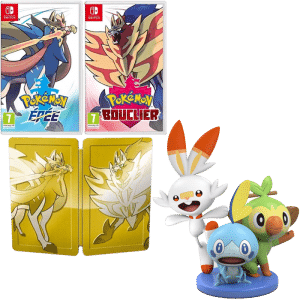 POKÉMON ePeE ET BOUCLIER DOUBLE PACK SUR SWITCH + FIGURINE EXCLUSIVITe MICROMANIA