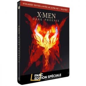 X-MEN DARK PHOENIX EN BLU-RAY 4K STEELBOOK fnac