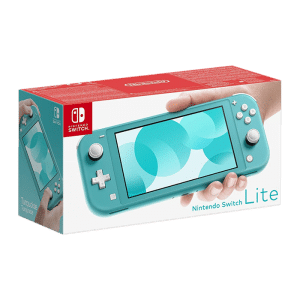 nintendo switch lite turquoise boite