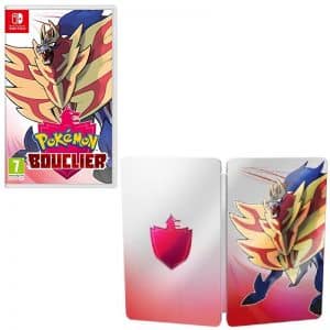 pokemon bouclier steelbook micromania