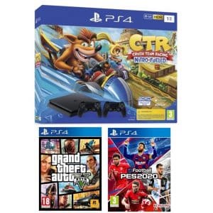 pack ps4 slim 1 to pes 2020 2 manettes
