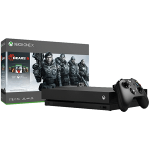 pack xbox one x noire gears 5