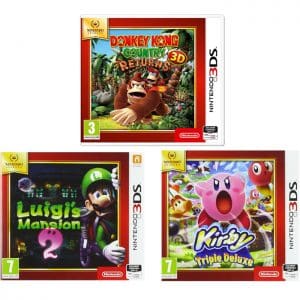 promo jeux nintendo 3ds selects