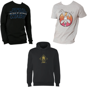 reduction selection de vetements sweats t shirt zavvi 28 02 20