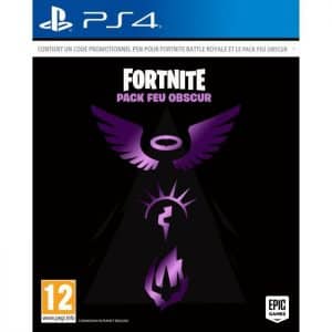 FORTNITE Pack Feu Obscur Jeu PS4