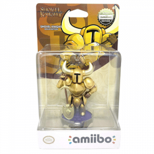 amiibo shovel knight doré pas cher