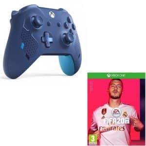 manette xbox one sport blue fifa 20