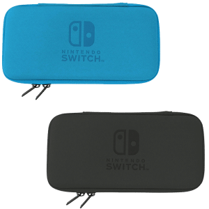 pochette switch lite noire turquoise