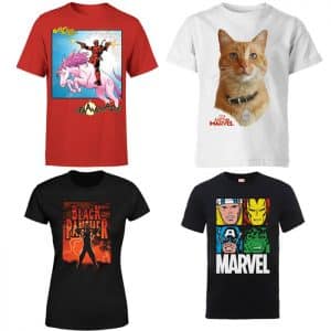promo 2 t shirt marvel pour 22 euros zavvi
