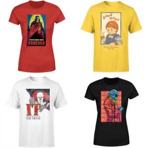 t shirt film horreur zavvi