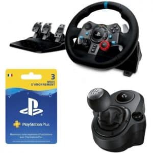 volant g29 levier de vitesse shifter 3 mois psn