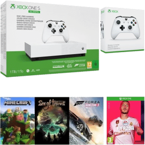 xbox one s all digital 2 manettes fifa 20