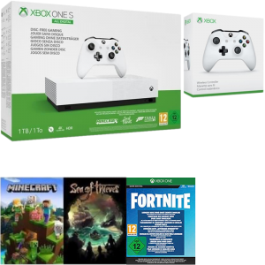 xbox one s all digital 2 manettes fortnite