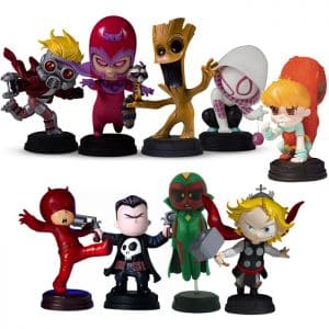9 figurines mini gentle giant