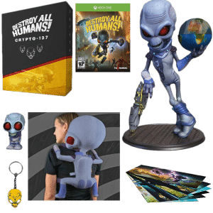 Destroy All Humans collecor edition Crypto 137 Xbox One