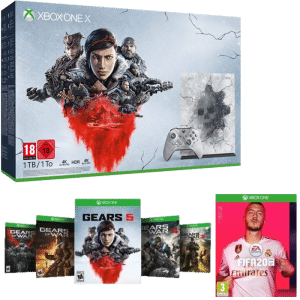 SLIDER xbox one x edition limitee collector gears 5 fifa 20 v2