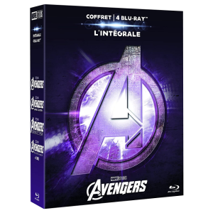 avengers intégrale blu ray autre packaging visuel produit