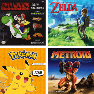 calendrier nintendo
