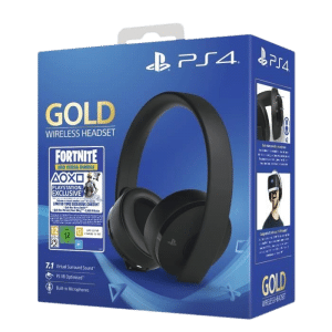 casque gold noir ps4 fortnite