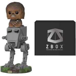 funku star wars chewbacca box mystere