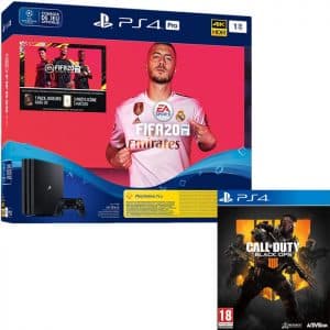 ps4 pro fifa 20 cod black ops 4