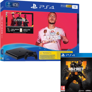 ps4 slim fifa 20 cod black ops 4
