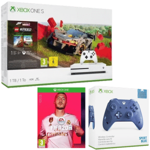 xbox one s forza horizon 4 lego fifa 20 manette sport blue