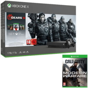 xbox one x gears 5 cod modern warfare