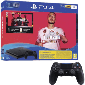 Bundle pack PS4 slim 1 to FIFA 20 2 manettes