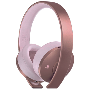 Casque sans Fil PS4 rose or gold