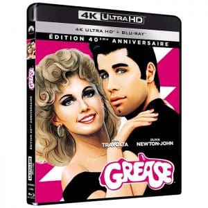 Grease blu ray 4K Ultra HD