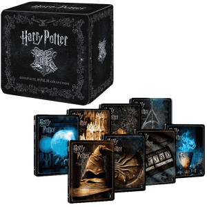 HARRY POTTER INTEGRALE 8 FILMS BLU RAY EN STEELBOOK detoure