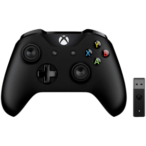 MANETTE XBOX ONE NOIRE ADAPTATEUR PC detoure