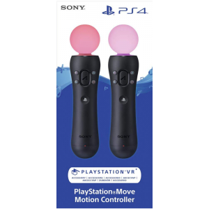 PAIRE DE PS MOVE POUR PLAYSTATION 4 detoure