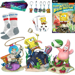 bob l'eponge Spongebob Squarepants Battle For Bikini Bottom Rehydrated collector pc