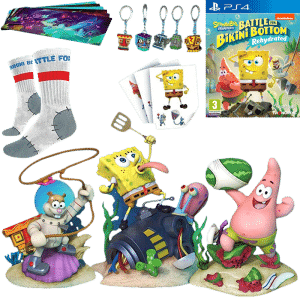 bob l'eponge Spongebob Squarepants Battle For Bikini Bottom Rehydrated collector ps4