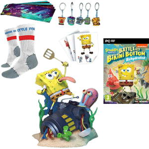 bob l'eponge Spongebob Squarepants Battle For Bikini Bottom Rehydrated collector shiny edition pc