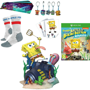 bob l'eponge Spongebob Squarepants Battle For Bikini Bottom Rehydrated collector shiny edition xbox one