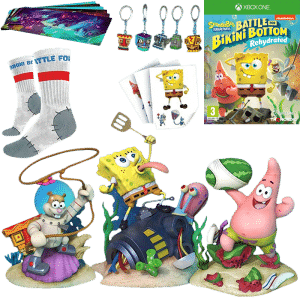 bob l'eponge Spongebob Squarepants Battle For Bikini Bottom Rehydrated collector xbox one