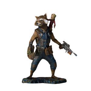 groot figurine rocket