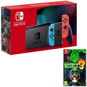 nouvelle nintendo switch neon luigi's mansion 3