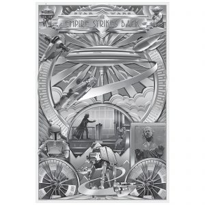serigraphie star wars empire contre attaque